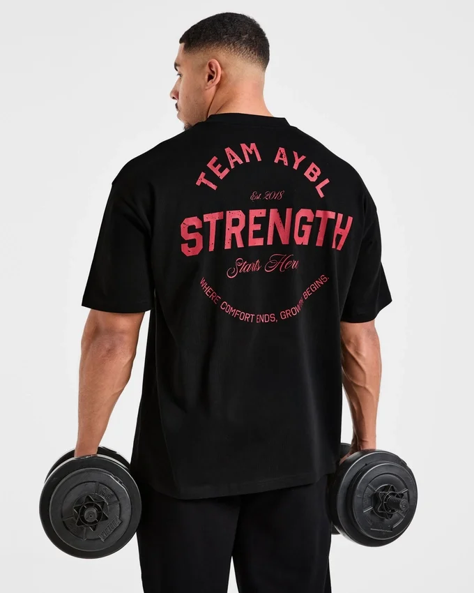 Cam Kissel x Strength Starts Here Oversized T Shirt