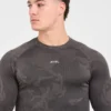 Camo Seamless Long Sleeve T Shirt