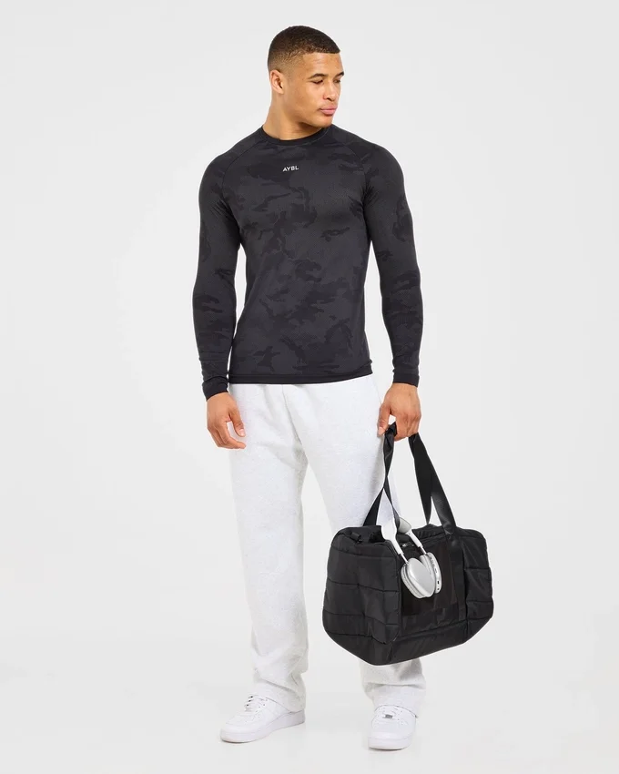 Camo Seamless Long Sleeve T Shirt