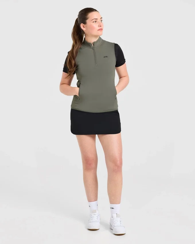 Classic 1/4 Zip Vest