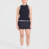 Classic Knitted High Neck Vest