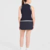 Classic Knitted High Neck Vest
