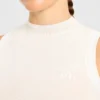 Classic Knitted High Neck Vest