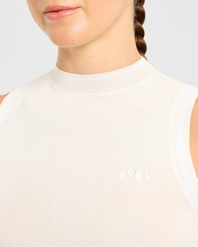 Classic Knitted High Neck Vest