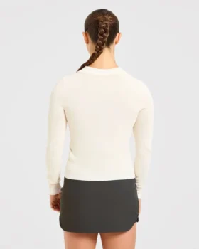 Classic Knitted Long Sleeve Polo