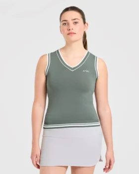 Classic Knitted V Neck Vest
