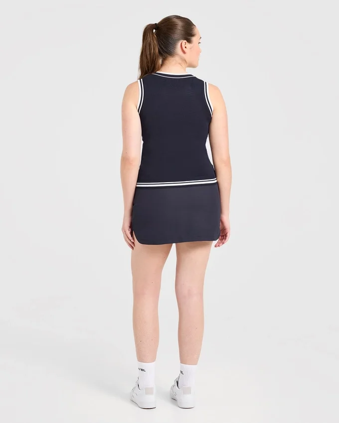 Classic Knitted V Neck Vest