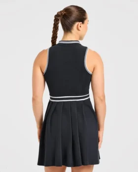 Classic Pleated Dress