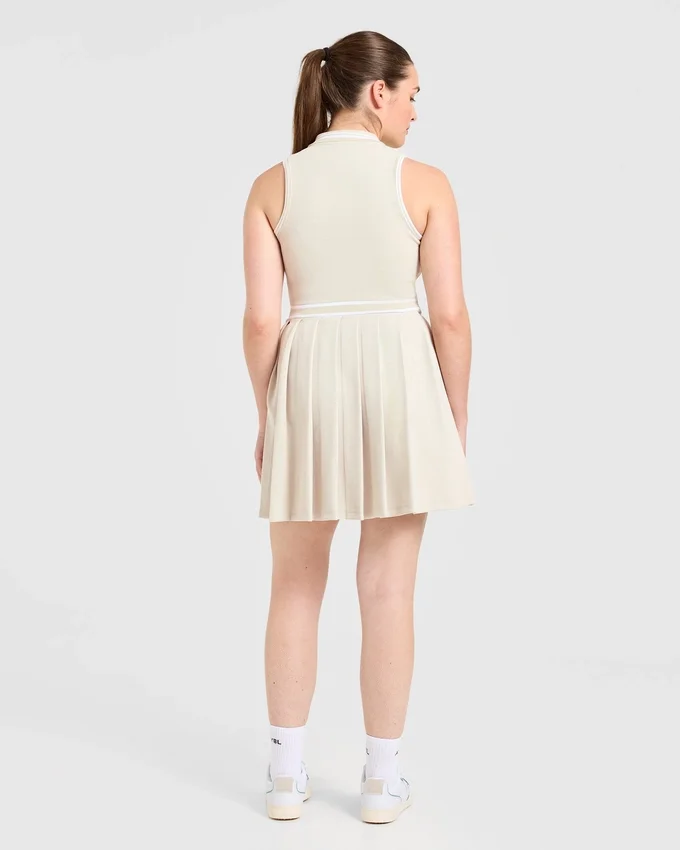 Classic Pleated Dress
