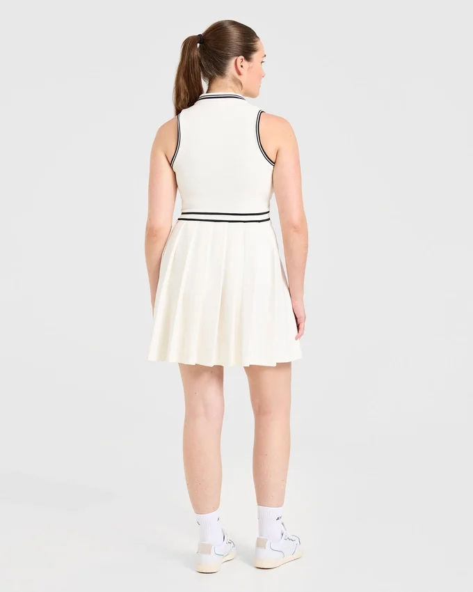 Classic Pleated Dress