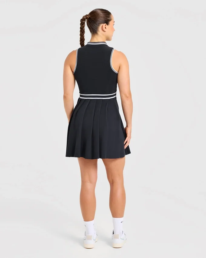 Classic Pleated Dress