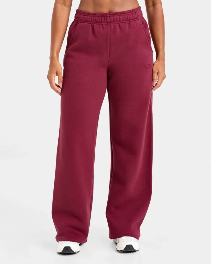 Classic Plush Oversized Straight Leg Joggers