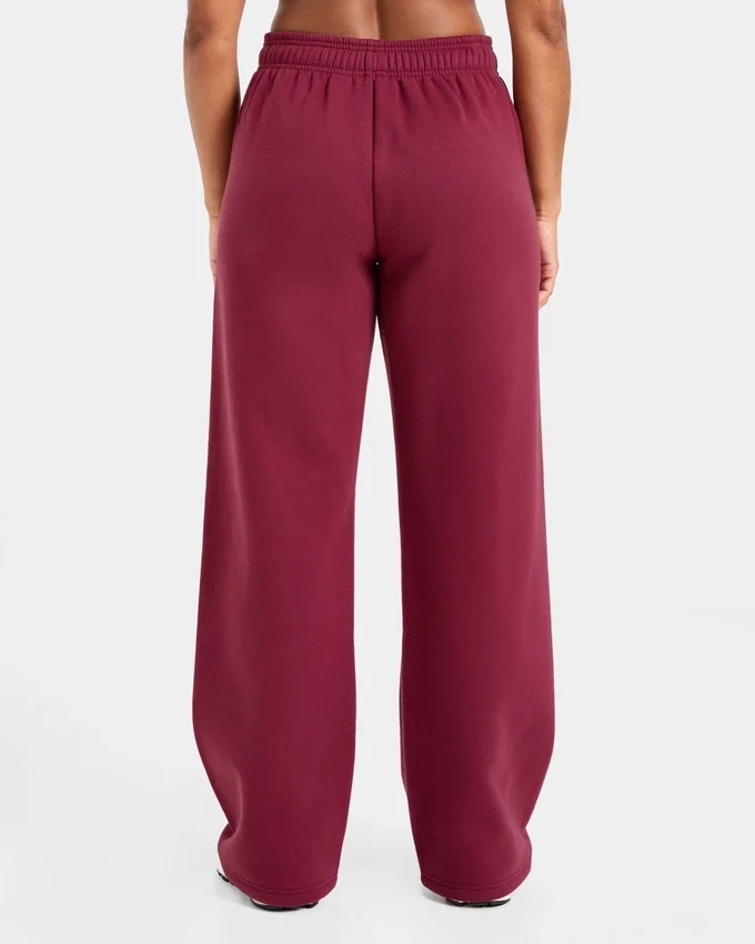 Classic Plush Oversized Straight Leg Joggers