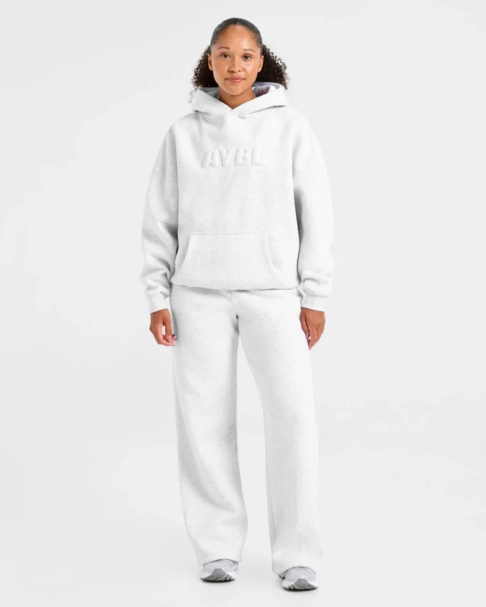 Classic Plush Oversized Straight Leg Joggers
