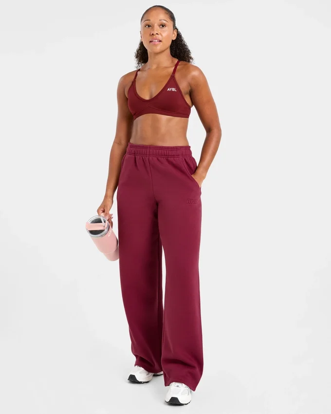 Classic Plush Oversized Straight Leg Joggers