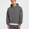 Craft Oversized Zip Up Hoodie