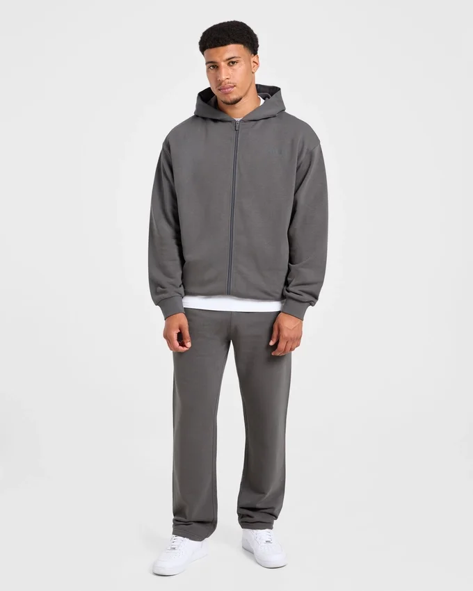 Craft Oversized Zip Up Hoodie