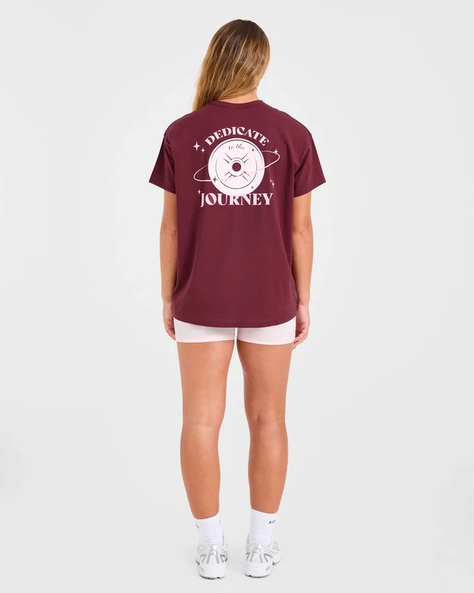 Dedicate To The Journey Oversized T Shirt