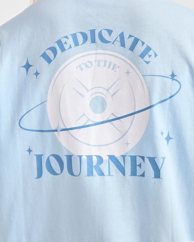 Dedicate To The Journey Oversized T Shirt