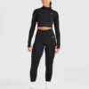 Empower Seamless Crop Zip Jacket