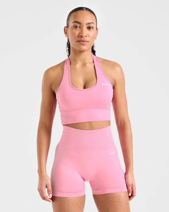 Empower Seamless Halterneck Crop Top