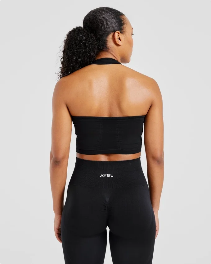Empower Seamless Halterneck Crop Top