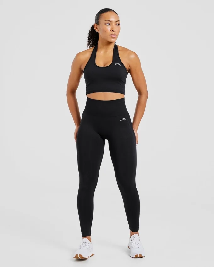 Empower Seamless Halterneck Crop Top