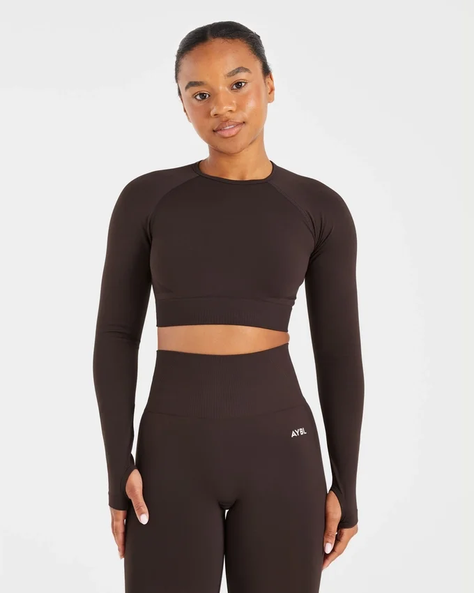 Empower Seamless Long Sleeve Crop Top