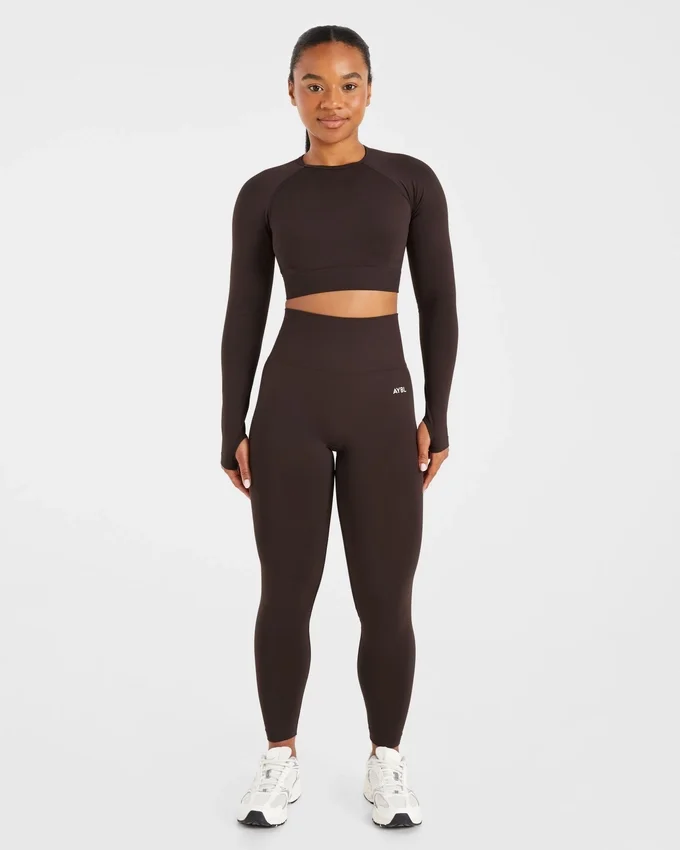 Empower Seamless Long Sleeve Crop Top