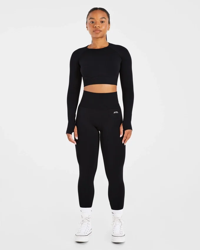 Empower Seamless Long Sleeve Crop Top