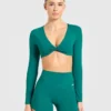 Engage Long Sleeve Crop Top