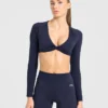 Engage Long Sleeve Crop Top