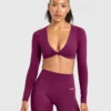 Engage Long Sleeve Crop Top