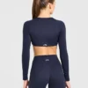 Engage Long Sleeve Crop Top