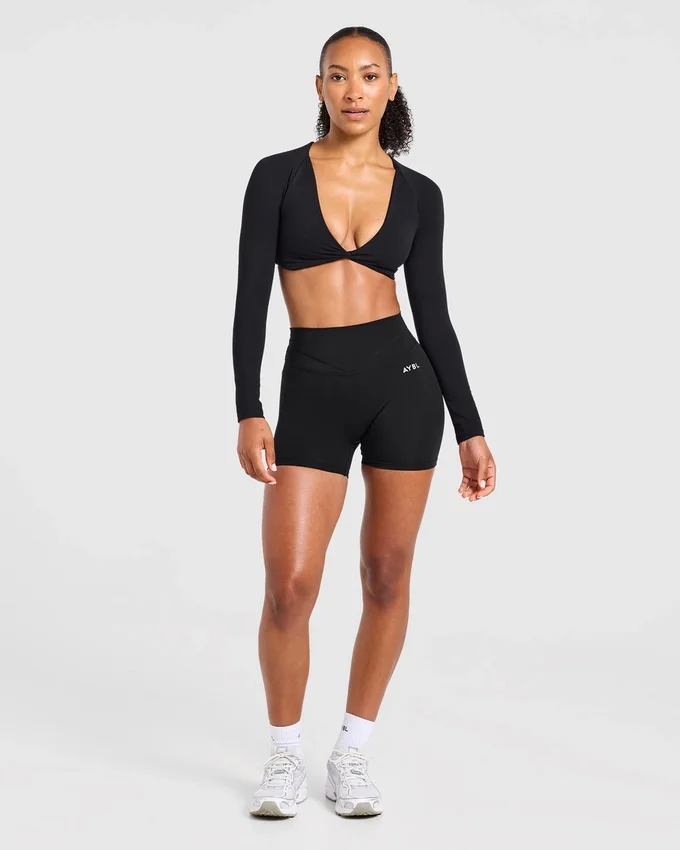 Engage Long Sleeve Crop Top