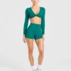 Engage Long Sleeve Crop Top