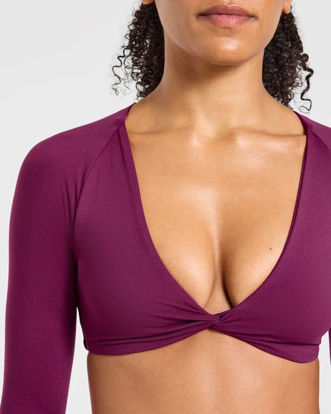 Engage Long Sleeve Crop Top