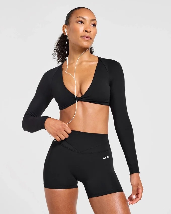 Engage Long Sleeve Crop Top