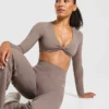 Engage Long Sleeve Crop Top