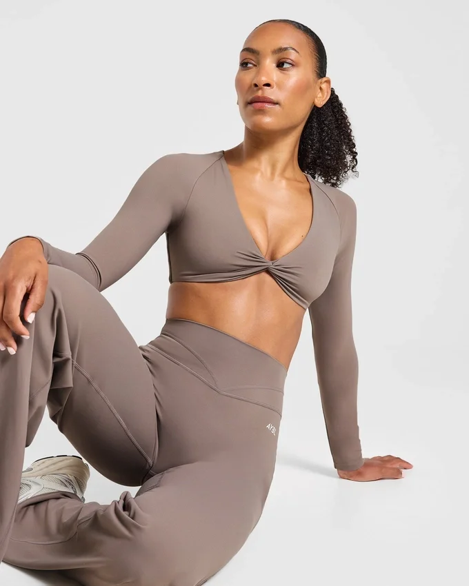 Engage Long Sleeve Crop Top