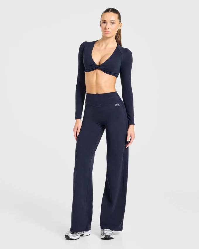 Engage Long Sleeve Crop Top