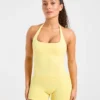 Enhance Seamless Halterneck Top