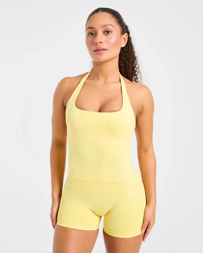 Enhance Seamless Halterneck Top