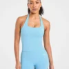 Enhance Seamless Halterneck Top