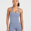 Enhance Seamless Halterneck Top
