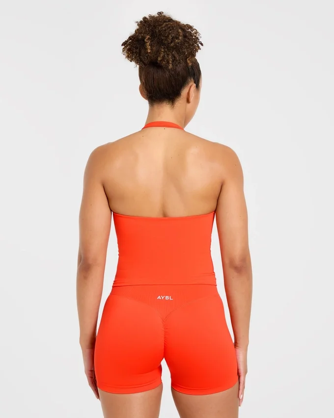 Enhance Seamless Halterneck Top