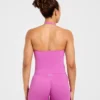 Enhance Seamless Halterneck Top