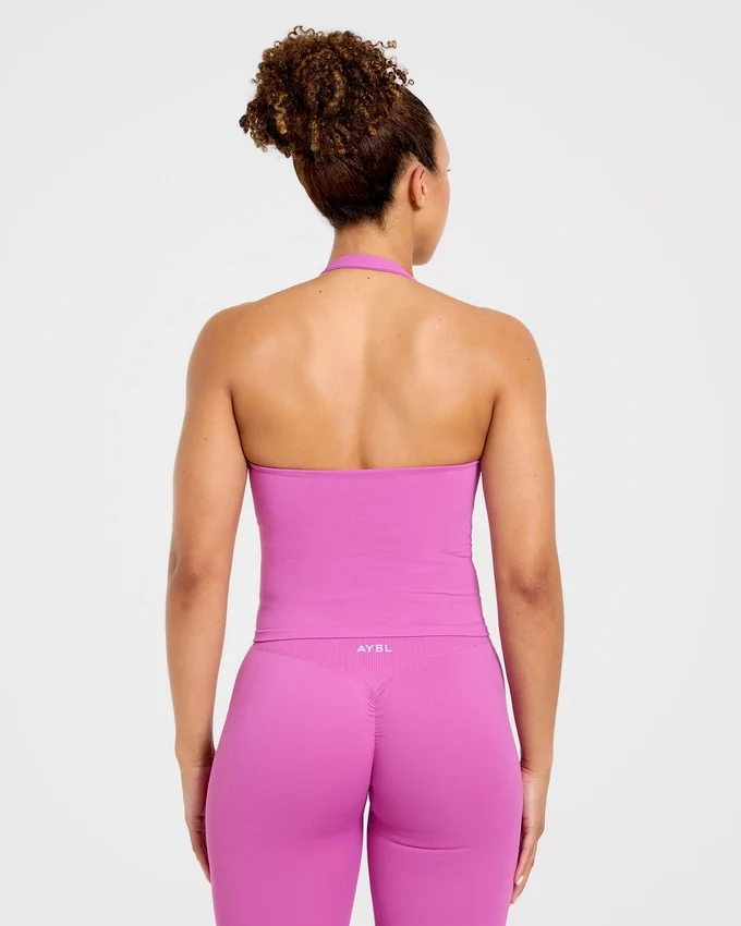 Enhance Seamless Halterneck Top