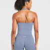 Enhance Seamless Halterneck Top