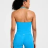 Enhance Seamless Halterneck Top